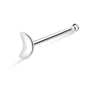 Crescent Moon Shaped Bone Nose Stud NSKD-04